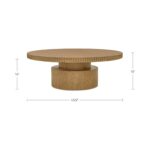 Leigh - Coffee Table - Brown - Image 2