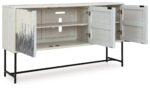 Freyton - Accent Cabinet - White / Gray - Image 2