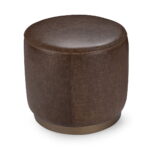 Clair - Leather Round Table - Image 5