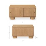Hobbs - Storage Coffee Table - Natural - Image 2