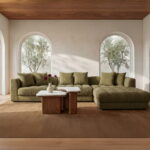 Abi - Nesting Coffee Table Cosmos Marble - Beige / Light Brown - Image 2