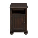 Wagner - Chairside Table With USB - Cherry - Image 2