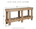 Susandeer - Console Sofa Table - Brown - Image 2