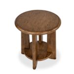 Tanner - Round End Table - Tawny Brown - Image 2