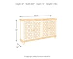 Mirimyn - Accent Cabinet - Vintage Finish - Antique Teal - Image 2