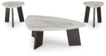 Lilyberg - Occasional Table Set (Set of 3) - Gray / Black - Image 2
