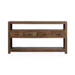 Mattai - 4 Drawer Console Table - Natural - Image 3