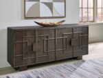 Cato - Accent Cabinet - Dark Brown - Image 2