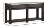 Plum Creek - Rectangular Sofa Table - Ravenwood Black - Image 3