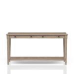 Citrus Heights - Sofa Table With Cane - Sand - Image 2