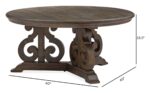 Bellamy - Round Cocktail Table - Peppercorn - Image 2