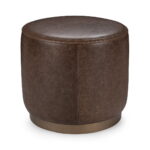 Clair - Leather Round Table - Image 3
