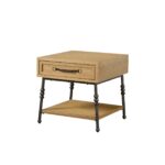 Tarrington - Accent End Table - Cashew