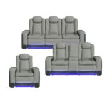 Lantana - Living Room Set - Charcoal