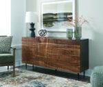 Darrey - Accent Cabinet - Natural / Brown - Image 2