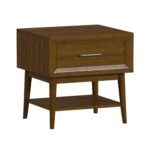 Santa Barbara - 3 Piece Occasional Table Set (Coffee Table & Two End Tables) - Walnut - Image 2