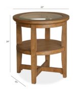 Durant - Shelf End Table - Honey Brown - Image 3