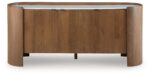 Fitzroy - Accent Cabinet - Brown / White - Image 2