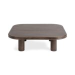 Miranda - Square Coffee Table - Cocoa Brown - Image 2
