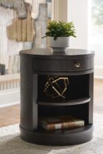 Leighmour - Accent Table - Dark Brown - Image 3