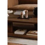 Casey - Large Coffee Table - Dark Brown - Image 2