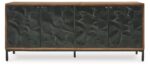 Dorannby - Accent Cabinet - Black / Brown - Image 2