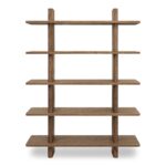 Casey - Large Standard Bookcase - Dark Brown