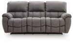 Bakerstein - Power Reclining Sofa With Adjustable Headrest - Galaxy - Image 2