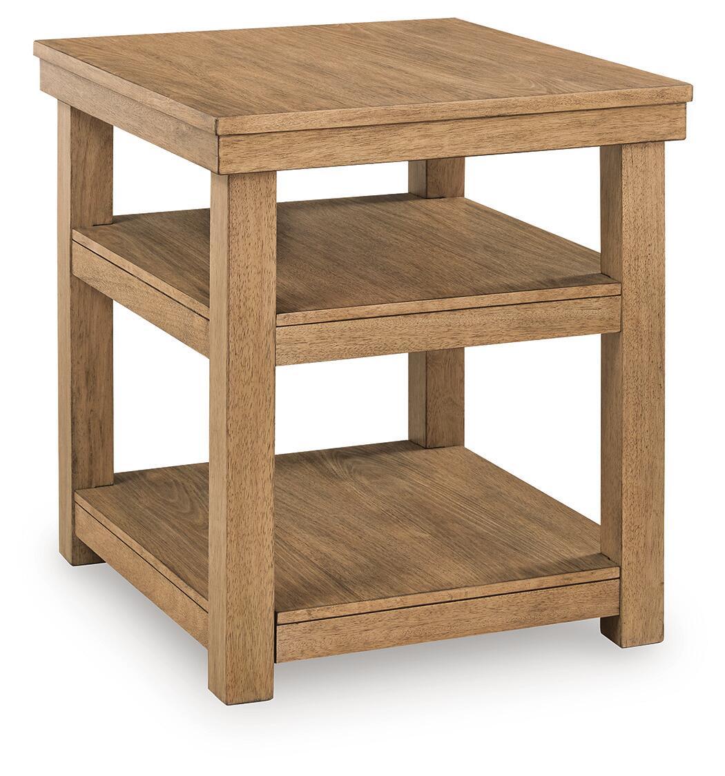 2f820b4c-41f3-42a2-9060-db4871850c88 Wittenmyer - Rectangular End Table - Natural / Black - Image 1