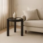 Jack - Side Table - Brushed Dark Brown - Image 2