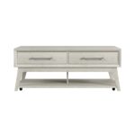Westland - Coffee Table With Casters - Almond - Image 3