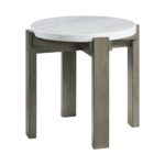 Rosamel - 2 Piece Occasional Table Set (Coffee Table And End Table) - Gray - Image 3