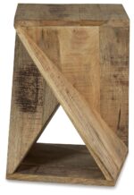 Zalemont - Accent Table - Distressed Brown - Image 2