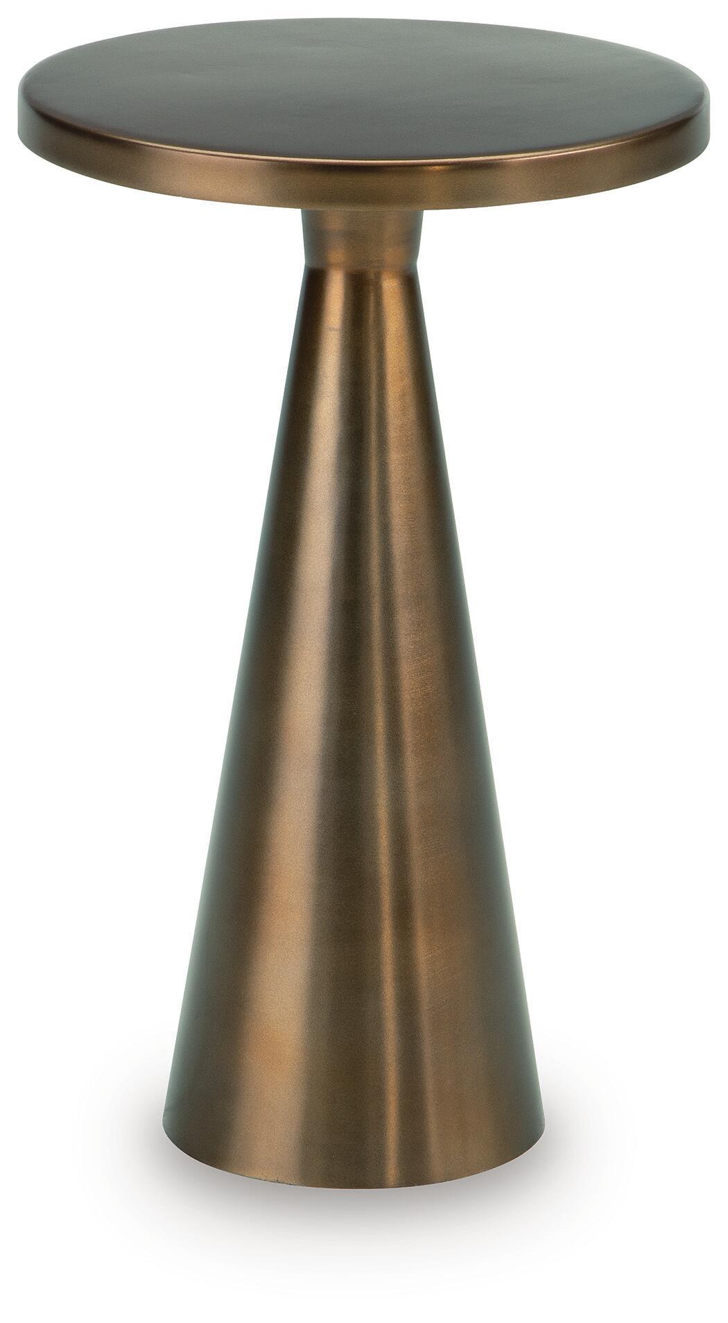38d08527-31f0-4a77-a32d-77a766ebae2a Budington - Accent Table - Light Bronze Finish - Image 1