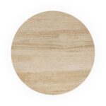 Idella - Travertine Round Table - Image 4
