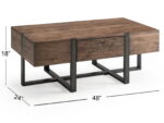 Prescott - Modern Reclaimed Wood Table - Image 5
