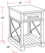 Sundance - Chairside Table - Image 2