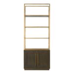Elliot - Bookshelf - Brown Oak