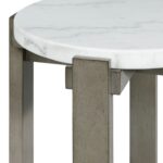 Rosamel - Round End Table - Gray - Image 2