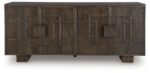 Cato - Accent Cabinet - Dark Brown - Image 3