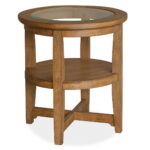 Durant - Shelf End Table - Honey Brown