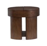 Holloway - Oval End Table - Toasted Almond - Image 2