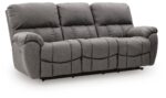 Bakerstein - Power Reclining Sofa With Adjustable Headrest - Galaxy