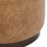 Clair - Leather Round Table - Image 8