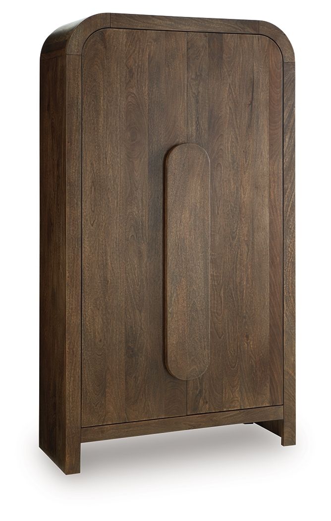 4a36d756-742a-4bc0-8825-f6089613f322 Thoren - Accent Cabinet - Medium Brown - Image 1