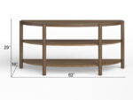 Hadleigh - Demilune Sofa Table - Image 5
