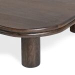Miranda - Square Coffee Table - Cocoa Brown - Image 3