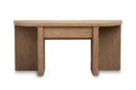 Hayden - Demilune Sofa Table - Golden Oat - Image 2