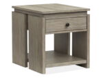 Conrad - Rectangular End Table - Stone Harbor Gray