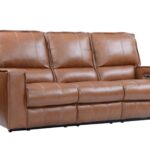 Rockford - Triple Power Reclining Reclining Sofa - Verona Saddle
